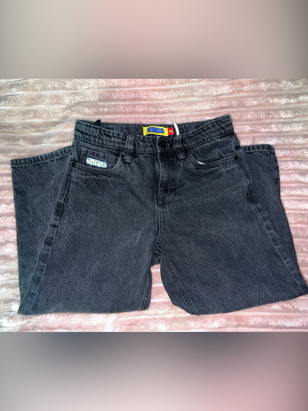 Empyre Relaxed Black Wash Men's Jeans